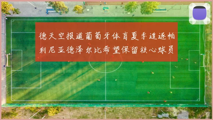 德天空报道葡萄牙体育夏季追逐帕利尼亚德泽尔比希望保留核心球员